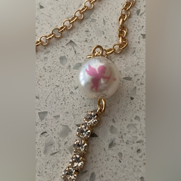 Betsey Johnson Heart ❤️ Pendant Long Necklace  Size OS - Picture 5 of 6